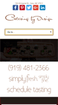 Mobile Screenshot of catering-by-design.com